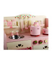 Wooden Pink Kitchen